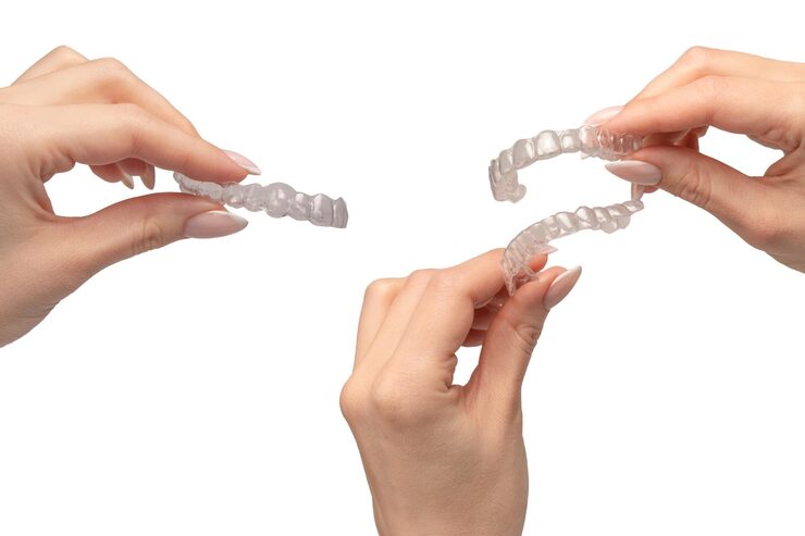 Invisalign aligners for adults